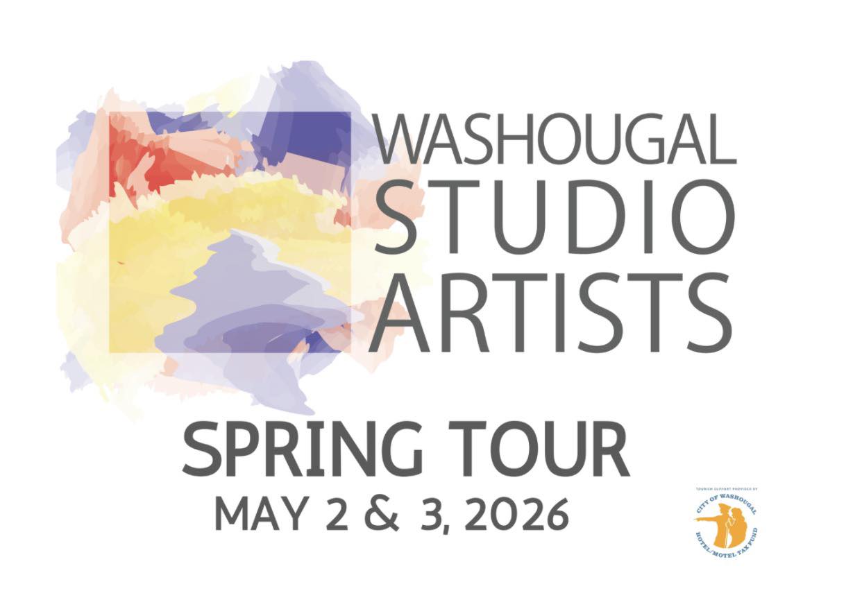 Washougal Studio Artists Spring Tour 2026 promotional poster